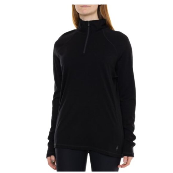 NWT SmartWool Merino 250 Zip Neck Base Layer Top - Merino Wool, Long Sleeve - Picture 1 of 8